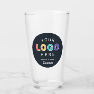 Custom Branded Logo Business Glass