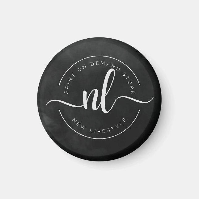 Custom Branded Magnet - Personalised Chic (Front)