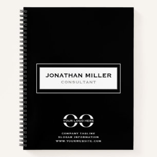 Custom Branded Promotional Company Logo Spiral Notebook