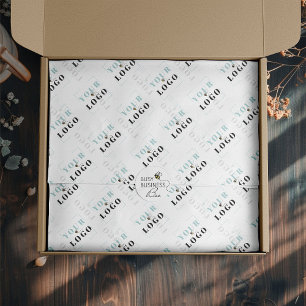 Custom Branded Tiled Logo Message Tissue Paper