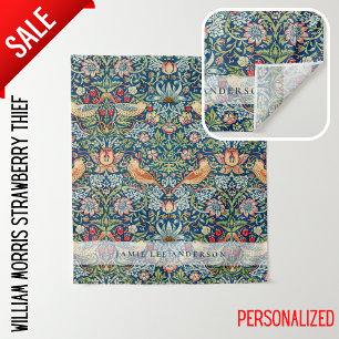 Custom Branded William Morris Birds Pattern Tapestry