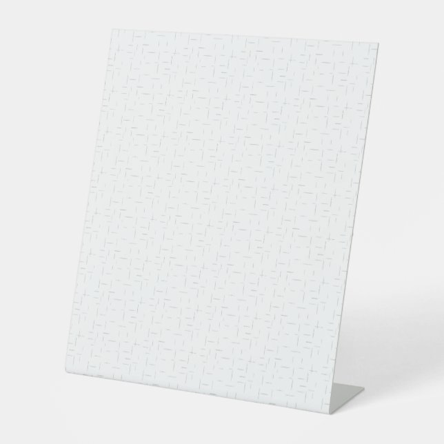 Custom branding event display pedestal sign (Front)