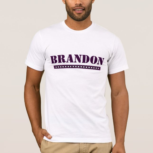 Custom Brandon T-Shirt (Front)