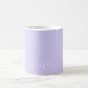 Custom Breakfast Wine Cute Modern Pink Floral 009 Coffee Mug