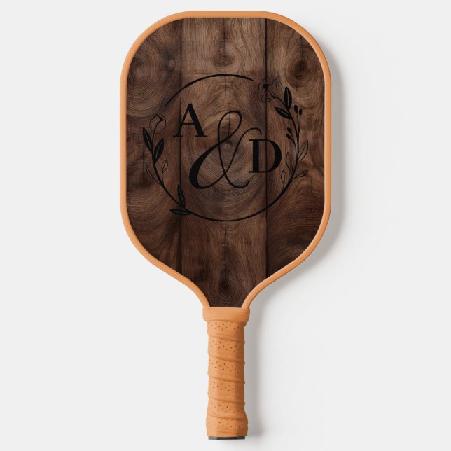 Custom Bridal Party Pickleball Paddle (Front)