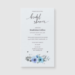 Custom Bridal Shower Invitation floral bouquet 