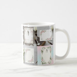 Custom Bride and Groom Illustration Coffee Mug