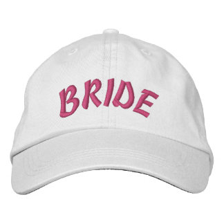 Custom Bride Baseball Cap Personalised Embroidered