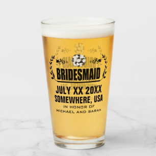 Custom Bridesmaid Glass