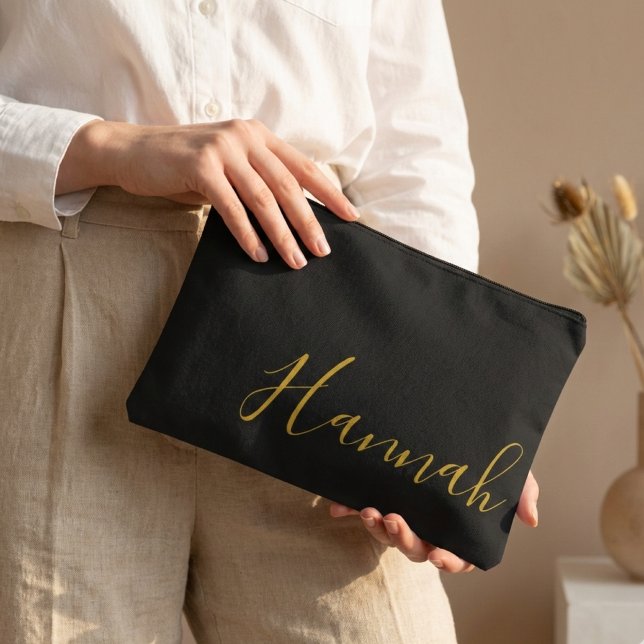 Custom Bridesmaid Pouch Bag Gift for Bridal Party (Bridesmaid Proposal Pouch Personalized Wedding Gift, Personalized Bridal Party Pouch Bridesmaid Gift)