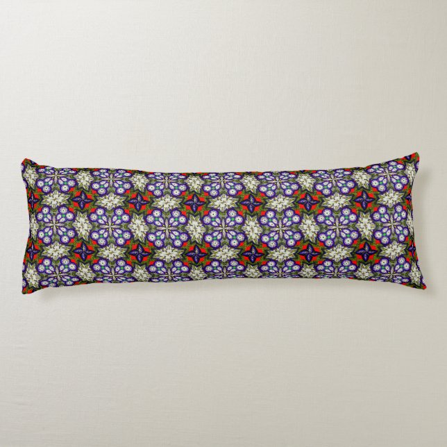 Custom Brushed Polyester Body Pillow ( 20" x 54") (Back)