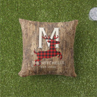 Custom Buffalo Lumberjack Plaid Checks Pattern Cushion