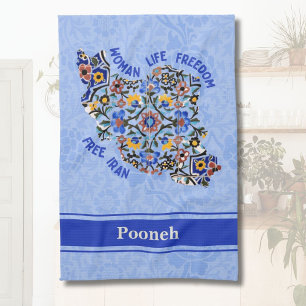 Custom Bulk Iranian Gifts for Busy Moms Women Tea Towel