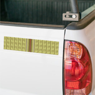 Custom Bumper Stickers Bold Car Identity