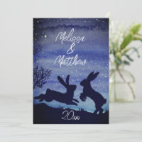 Custom Bunny Rabbit Anniversary Wishes 