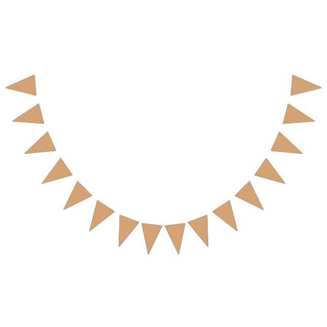 Custom Bunting Banner - Warm Sand Flags (All)