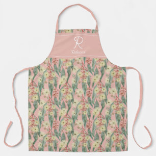 Custom Bush Gum Floral Blooms Apron