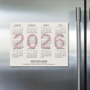 Custom Business 2026 Magnetic Calendar