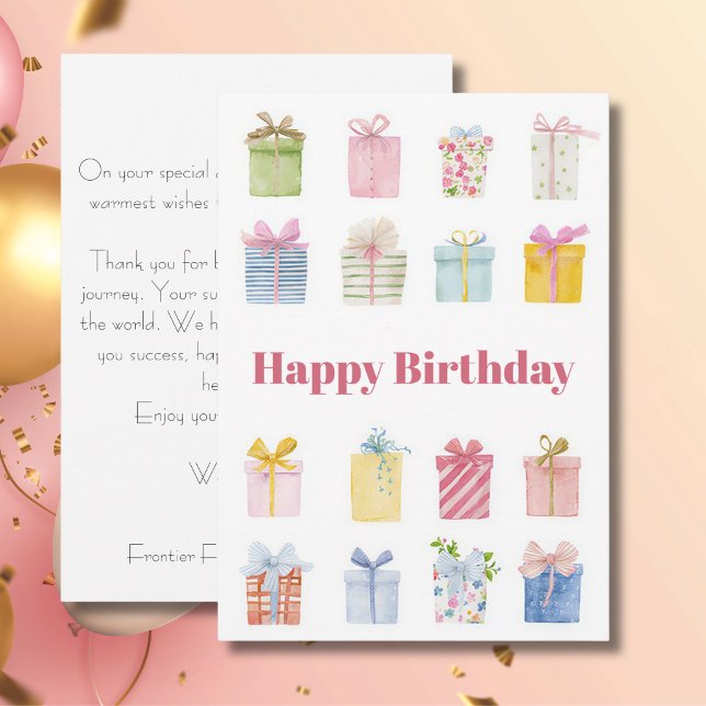 Custom Business Birthday Card (Creator Uploaded)