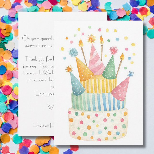 Custom Business Birthday Card (Creator Uploaded)