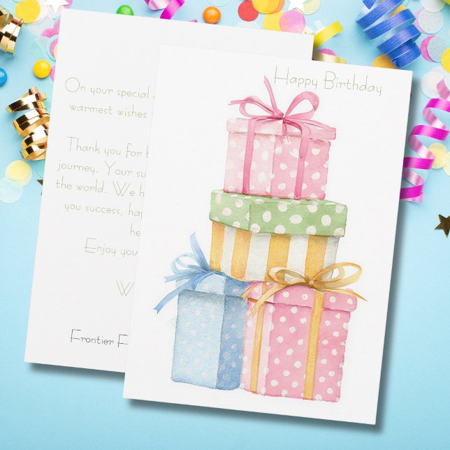 Custom Business Birthday Card (Creator Uploaded)