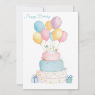 Custom Business Birthday Card