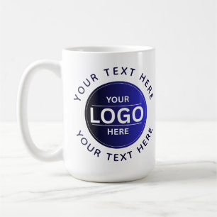 Custom Business Brand Logo Coffee Mug