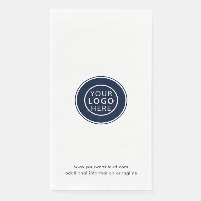 Custom Business Brand Logo Employees Custom Napkin (Front)