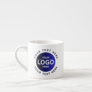 Custom Business Brand Logo Espresso Cup