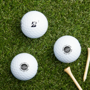 Custom Business Brand Logo Golf Balls