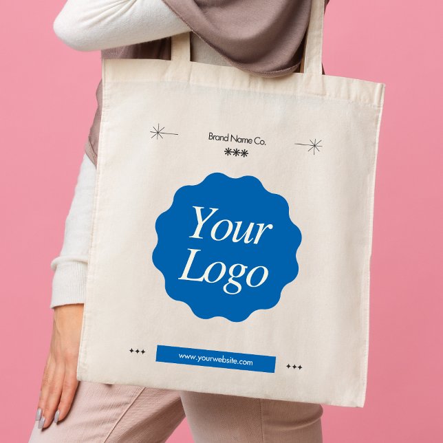 Custom Business Brand Logo | Professional Company Tote Bag ("business logo" "company logo" professional "corporate tote bag" "business tote bag" "logo tote bag")