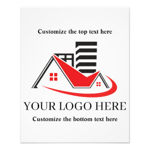 Custom Business Branded Logo QR Scan Code Text Photo Print