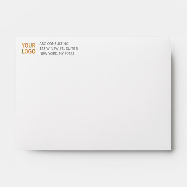 Custom Business Branding LOGO Envelope (Front)