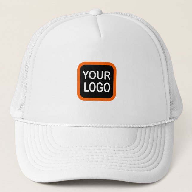 Custom Business Branding Logo Template Trucker Hat (Front)