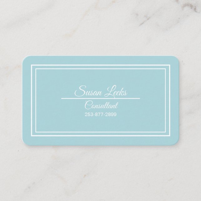 Custom Business Card (Front)