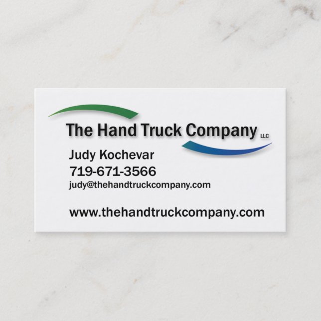 Custom Business Card (Front)