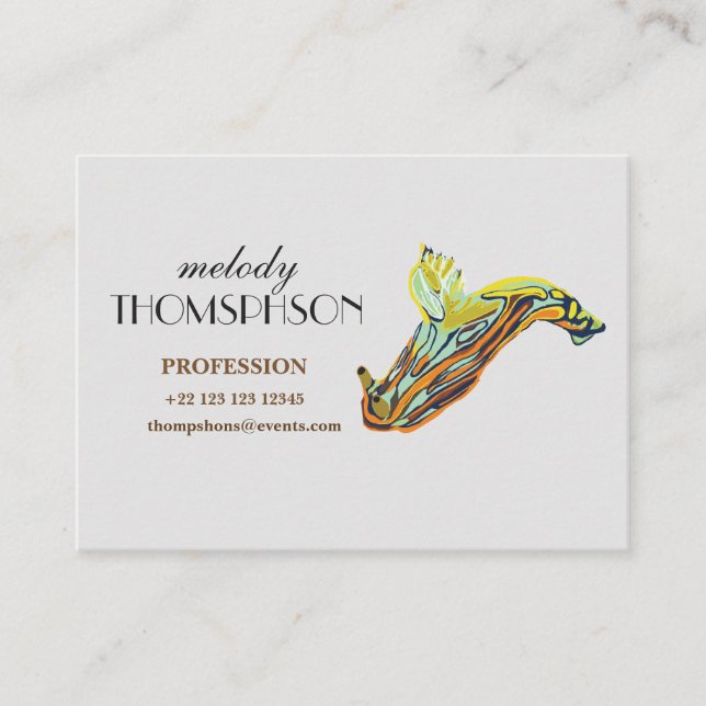 Custom Business Card (Front)