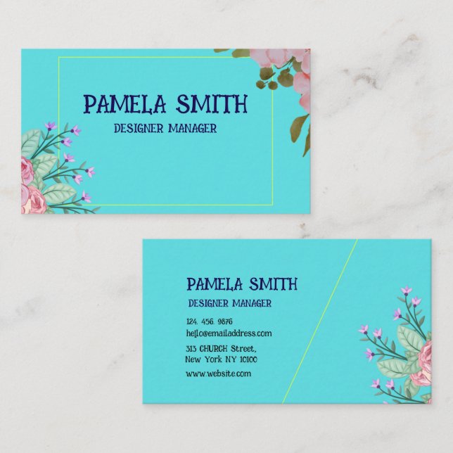 Custom Business Card  (Front/Back)