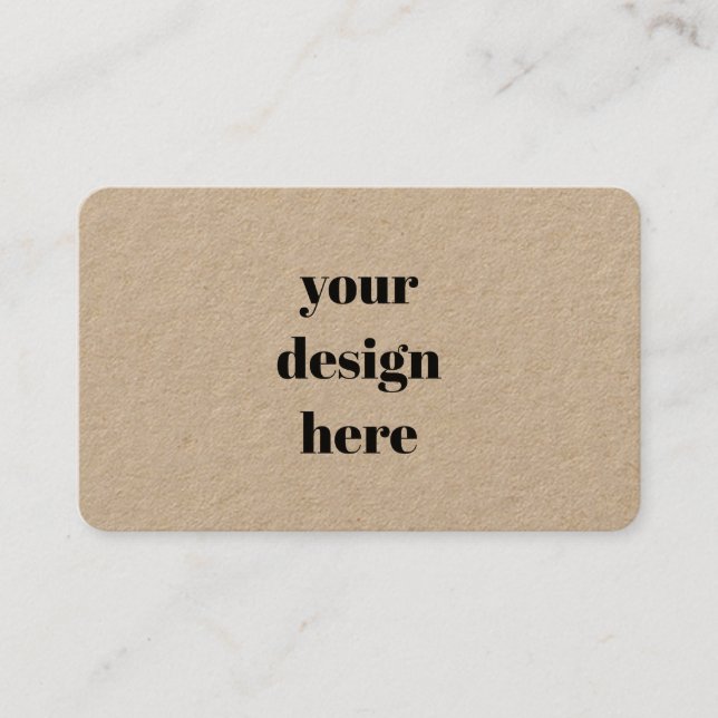 Custom Business Card (Front)