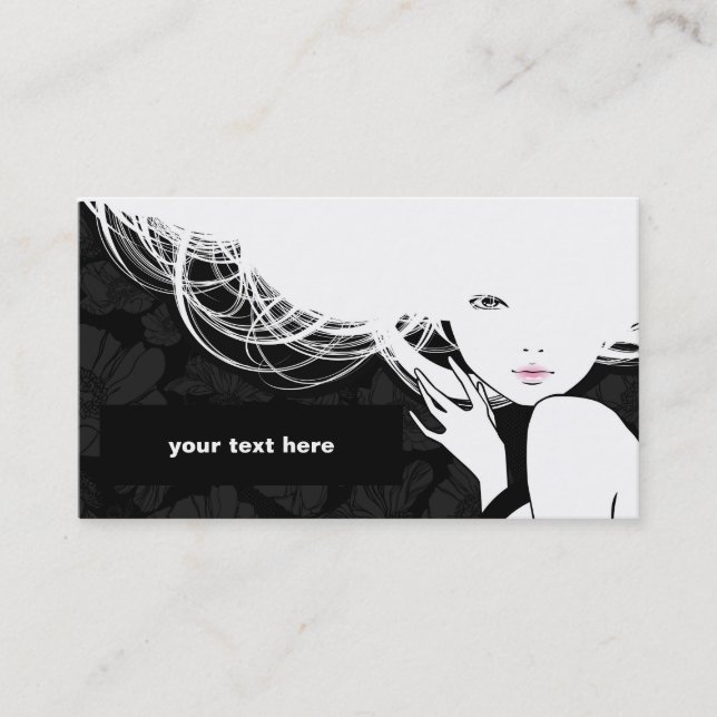 Custom Business Card-Beauty Card (Front)