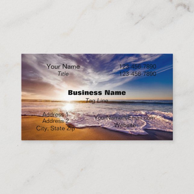 Custom Business Card - HAMbyWG (Front)