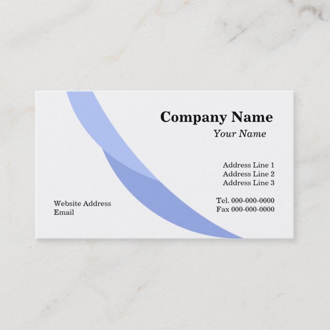 Custom Business Cards (Front)