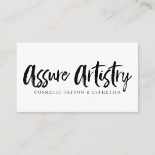 Custom Business Cards: Assure Artistry Card