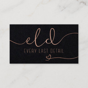 Custom Business Cards: Every Last Detail Card