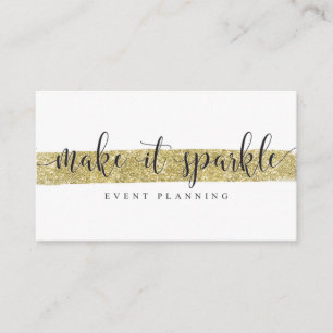 Custom Business Cards: Make It Sparkle Card