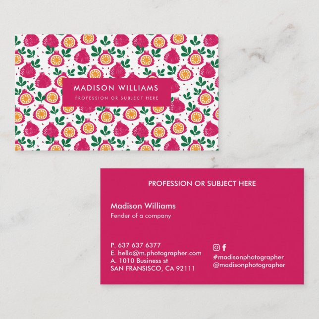 Custom Business Cards Minimal Stylish (Front/Back)