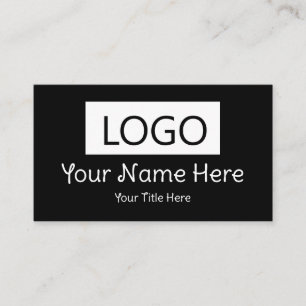 Custom Business Cards Your Logo Colours and Info