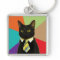 Custom Business Cat Keychain