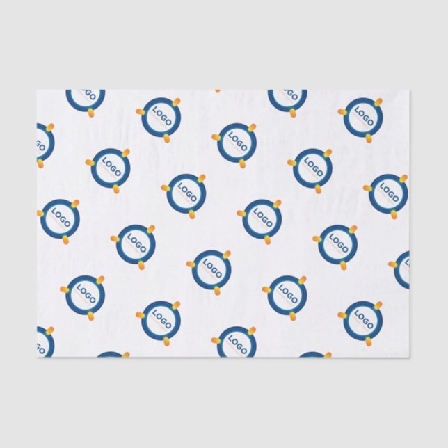 Custom Business Company  Branded Logo Packaging  Tissue Paper (Front)