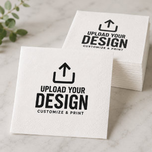 Custom Business Company Branded Personalised Napkin